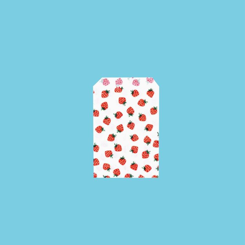袋工房 紙平袋 いちご5号 200枚パック 116幅×170高 フ-625 parent