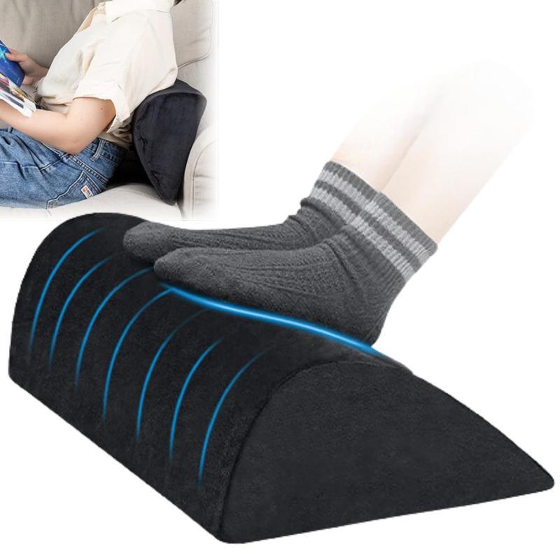 EVERISE [エバーライツ] 多機能 フットレスト 足枕 低反発 体圧分散 洗える 取り外し可能 デスクワーカ..