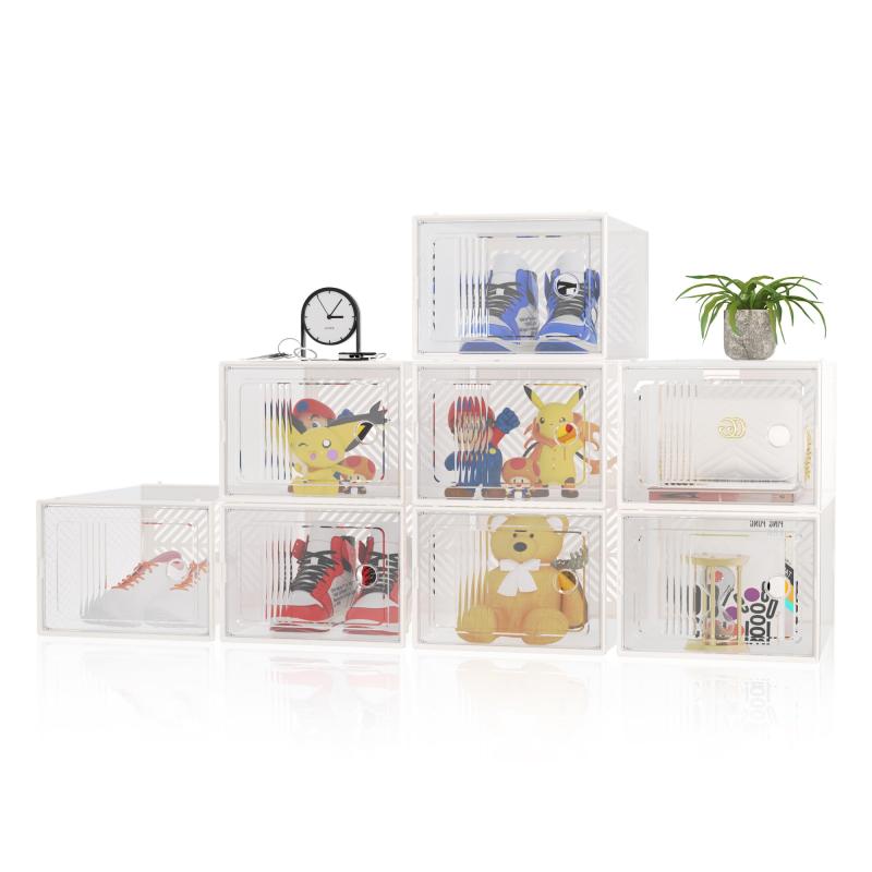 SOHAPI シューズボックス クリア スニーカーボックス 透明 シューズケース 収納 靴ケース 積み重ね 靴..