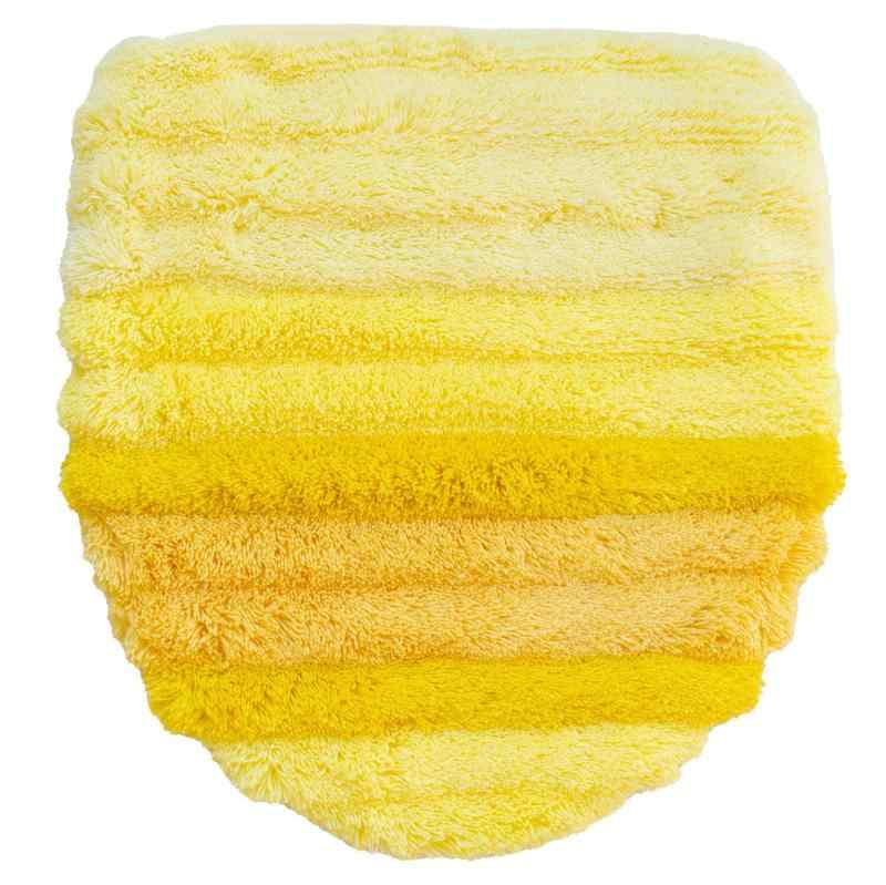 オカ(OKA) フレッシュデオ ドレニモフタカバー (洗浄・暖房・O型・U型兼用タイプ) イエロー (防臭効果 アデリカ 洗える 衛生的) ドレニモタイプ