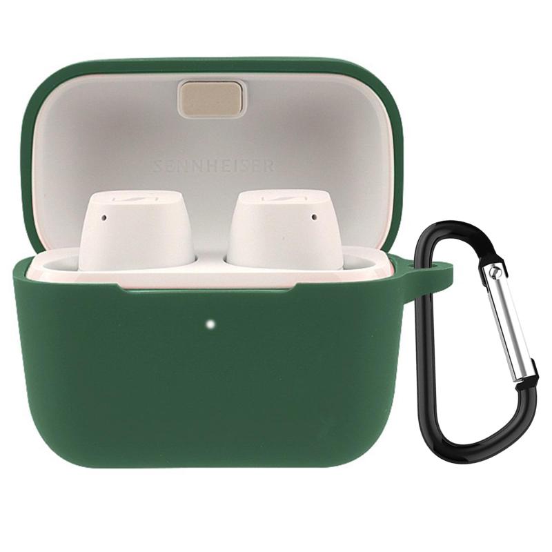 KANOYO ゼンハイザー Sennheiser CX Plus True Wireless SE 用 ケース カバー シリコン素材 ケース CX Plus True Wireless SE 保護カバー 装着充電可能 全面保護 落下防止 キズ防止 耐衝撃