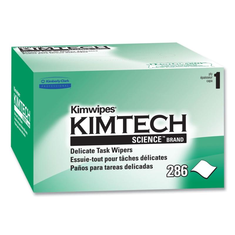 KIMTECH SCIENCE KIMWIPES, Tissue, 14 7/10 x 16 3/5, 140/Box, 15/Carton (並行輸入品)