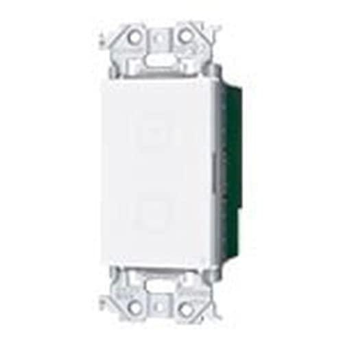 パナソニック(Panasonic) アドバンスシリーズ リンクプラス タッチ ダブルスイッチ 受信器 マットホワイト WTY2422W