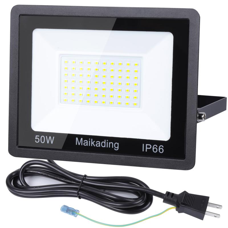 Maikading LED 投光器 耐久性 省エネ 倉庫照明 防犯灯 駐車場灯 屋外作業