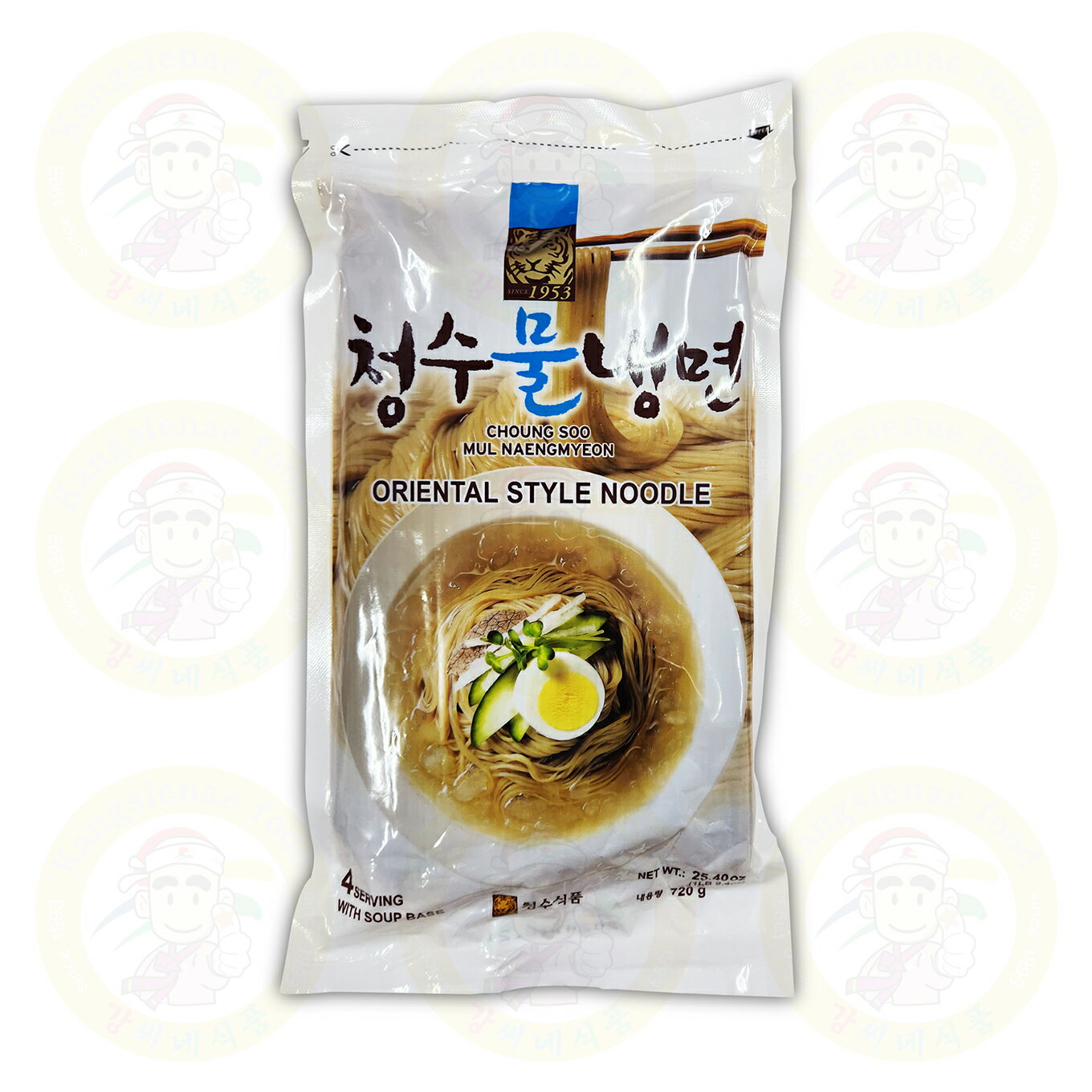 『清水』乾冷麺720g（4人分）　＜韓国冷麺＞