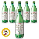 マッコリ 生マッコリ にっこりマッコリ 二東マッコリ6本 E-DON イドン生マッコリ 韓国伝統酒 生酒 家飲み クリーミー 冷蔵 750ml×6本セット【カン...