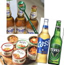 話題の韓国ビール飲み比べセット TERRA ビール(瓶) 50