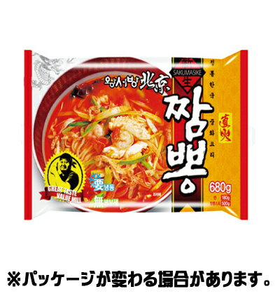 《冷凍》ワンソバン北京チャンポン（セット）　680g　＜韓国ラーメン＞