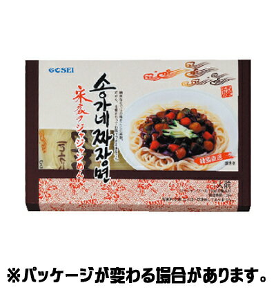 『ソンガネ』チャジャン麺セット　＜韓国ラーメン＞