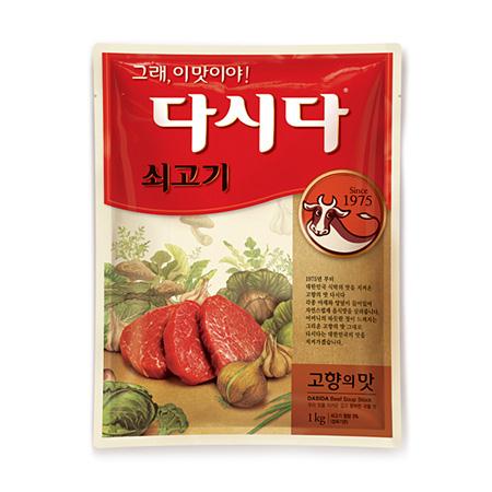 白雪 牛ダシダ 1kg ＜韓国調味料・韓国ダシ＞