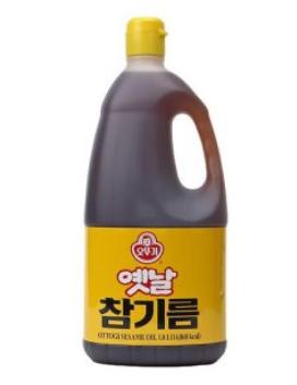 『オトギ（オットギ）』ごま油　1.8L　BOX(1.8L X 6本）＜韓国調味料＞