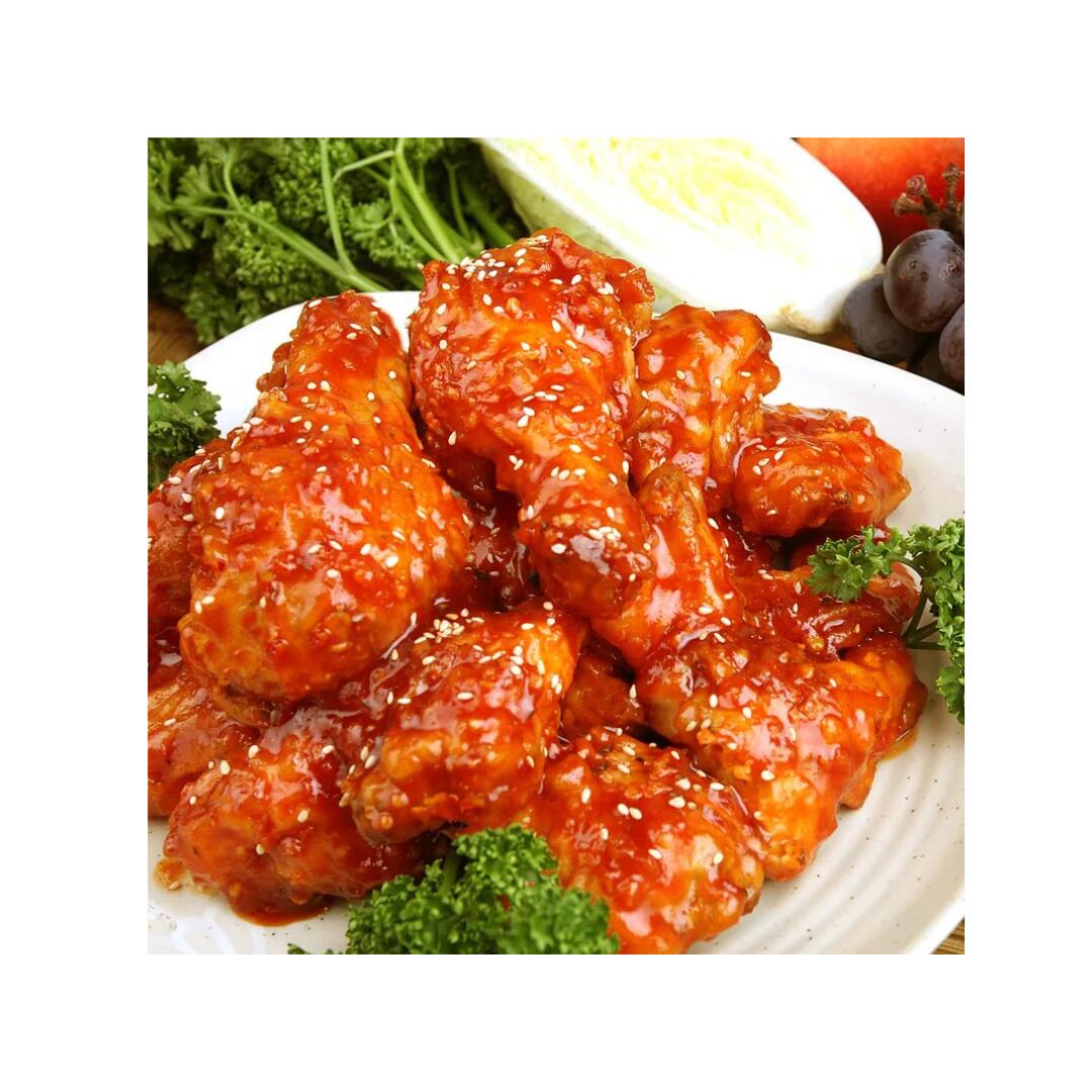 《SALE》ヤンニョムソース 500g 辛口 絡めるだけ（一般便）からめるだけ 時短 韓国調味料 ヤンニョムチキン／唐揚げ／トッポギ／プルコギ 万能だれ【カンシネ食品】