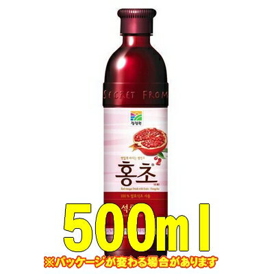 紅酢（ホンチョ）ザクロ味　500ml　＜韓国健康酢＞