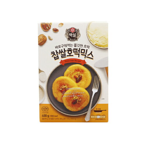 お菓子 韓国おやつ『白雪』もち米ホットクミックス 400g <韓国伝統餅・韓国饅頭> 送料別です お菓子 韓国おやつ『白雪』もち米ホットクミックス 400g <韓国伝統餅・韓国饅頭> 送料別です