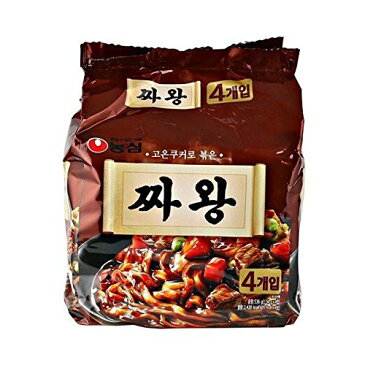 ★農心、「チャ王」チャワン◆ [ 4個パック]ジャージャー麺 韓国 ラーメン 【韓国食品】★