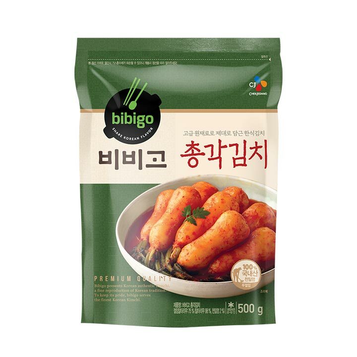 訳アリ　熟成になりました　6/16まで【冷蔵】 bibigo チョンガーキムチ450g＜韓国キムチ・本場キムチ＞のサムネイル