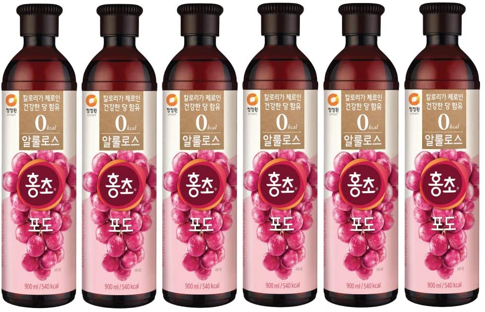 新製品! カロリーハーフ ホンチョ ぶどう 900ml 6本セット 紅酢 葡萄 0.9L (25ml当たり15kcal)