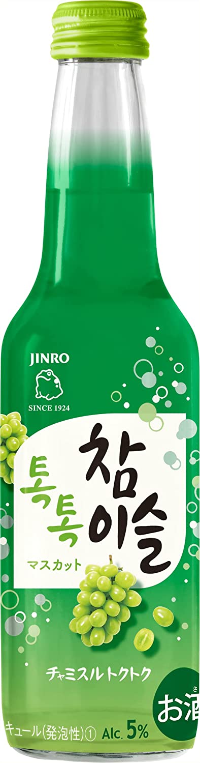 JINRO チャミスルトクトク　 マスカット味　＜韓国焼酎＞5度