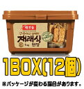 『ヘチャンドル』メジュデンジャン　1kg（■BOX　12入）　＜韓国調味料・韓国味噌・韓国みそ＞イメージが変わる場合もございます
