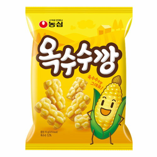 『農心（ノンシム）』オクススカン(70g) ×1個セット トウモロコシカン　オクススカン　＜韓国お菓子・韓国スナック＞のサムネイル