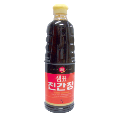 『センピョ』ジン醤油　930ml　＜韓国調味料＞