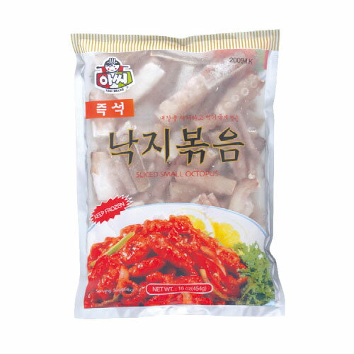 《冷凍》炒め用タコ　1．13kg　＜韓国食品・韓国食材・魚介類＞