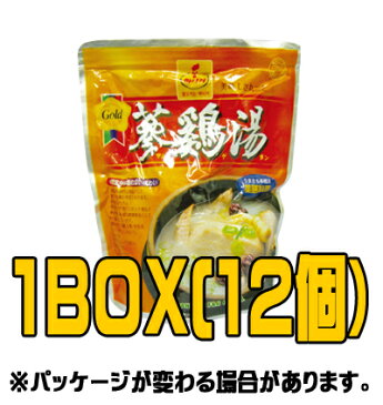 『マニカ』参鶏湯（サムゲタン）　800g（■BOX　12入）　＜韓国スープ＞