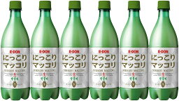 【冷蔵】『 二東 E-DON』にっこり生マッコリ　イドン生マッコリ【750ml x 6 本 セット】