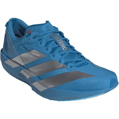 アディダス アディゼロ ジャパン 9 / ADIZERO JAPAN 9 メンズ ランニングシューズ JQ1683 Silver Metallic / Silver Metallic / Lucid Red レギュラーフィット 軽量 薄底 レーシングシューズ スピード重視 トレーニングラン 陸上競技 部活 快適性 高反発 薄底&高反発で​感覚を研ぎ澄ます​ランニングシューズ​。 商品情報■品番：JQ1683■品名：ADIZERO JAPAN 9■カラー：Silver Metallic / Silver Metallic / Lucid Red■生産国：中国■幅/ラスト：レギュラーフィットシューレースクロージャーテキスタイルと合成ストレッチメッシュのアッパーテキスタイルライニングLightstrikeProクッショニングContinental™ラバーを採用したLIGHTTRAXION（ライトトラクション）アウトソール再生素材を20%以上使用ミッドソールドロップ：7 mm（ヒール27 mm / 前足部20 mm）平均重量：176 g（27 cm片足）薄底&高反発で​感覚を研ぎ澄ます​ランニングシューズ​。フィニッシュラインを目指すには、エネルギッシュな走りができる軽量シューズが必須。その条件に合うのが、このアディダスのランニングシューズ。非常に軽量で弾力性に優れたLIGHTSTRIKE PRO（ライトストライクプロ）クッショニングが、次のハーフマラソンで自己記録を更新する走りをサポート。軽く、足をしっかりホールドするストレッチメッシュアッパーのサポート力を借りて、自己最速のペースを目指そう。路面のコンディションを問わずしっかりグリップする、ラバーアウトソールだから滑りにくい。ハイブリッドトレーニングに対応し、幅広いシーンで活躍するアイテム。※お使いのモニターの発色により実際の商品カラーと異なる場合があります。※ネットショップの在庫は実店舗と共有しております。店頭在庫完売の場合はただちにネットショップの在庫を消し込みしておりますが、手作業のため、ご注文のタイミングによりご注文をキャンセルさせていただく場合もございます。誠に恐れ入りますが、あらかじめご了承お願いいたします。 5