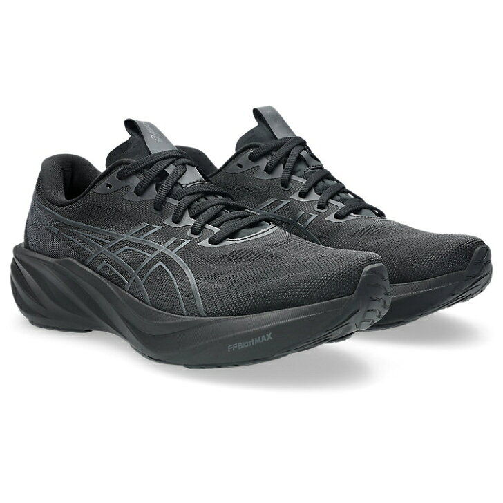 アシックス GT-2000 15 WIDE メンズ ランニングシューズ 1011C236(003) Black/Black ワイドフィット ジョギング ファンラン マラソン トレーニング用 部活 アップシューズ クッション性 安定性 弾むような感覚とバランスの取れた安定性で、走る楽しさを広げる一足。アシックスクッション系ランニングシューズのロングセラーモデル！安定感があり長距離も安心して走れます♪ 商品情報■品番：1011C236■品名：GT-2000 15 WIDE■カラー：(003) Black/Black■生産国：インドネシア■幅/ラスト：WIDE■素材：アッパー素材 合成繊維アウター素材 合成底・ゴム底インナーソール素材:合成樹脂(EVA)/取り替え式■備考：適合する別売中敷:1173A029/PERFORMANCE SOCKLINER靴底の最大の厚さ：約38 mm■対象タイプ：　ニュートラル / オーバープロネーションGT-2000 15 はランニングをより楽しむ一足です。やわらかく快適な FF BLAST MAXフォームを搭載し、着地時はソフトに、蹴り出しでは力強く弾むような感覚をもたらします。ミッドソールは従来モデルのフォーム厚から2mmプラスし、よりやわらかさを追求した FF BLAST MAXフォームを採用。着地は雲の上のようにやさしく、つま先での蹴り出しでは力強く弾むような推進力をを発揮します。さらに、3D GUIDANCE SYSTEMが、走行中の動きに合わせて必要な場面で適切に機能し、締め付け感の少ないスムーズでバランスの取れたストライドをサポートします。※お使いのモニターの発色により実際の商品カラーと異なる場合があります。※ネットショップの在庫は実店舗と共有しております。店頭在庫完売の場合はただちにネットショップの在庫を消し込みしておりますが、手作業のため、ご注文のタイミングによりご注文をキャンセルさせていただく場合もございます。誠に恐れ入りますが、あらかじめご了承お願いいたします。 5