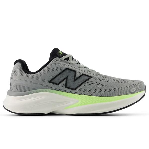 ニューバランス Fresh Foam Kaiha Road v2 フレッシュフォームカイハロード v2 メンズ ランニングシューズ MKAIR5VJ GRAY/LIME 2E ジョギング ファンラン クッション系 マラソン 毎日のトレーニングのために設計された、信頼性の高いロードランニングシューズ！ 商品情報■品番：MKAIR5VJ■品名：Kaiha Road v2■カラー：GRAY/LIME■生産国：ベトナム■幅/ラスト：2E■重量：304 grams (10.7 oz)■素材：アッパー：合成繊維エンジニアードメッシュを採用した軽量テキスタイルアッパーミッドソール：合成底アウトソール：ゴム底Fresh Foam Xを厚底で仕上げたスーパーコンフォートなシューズ「Fresh Foam X Kaiha」がv2にアップデート。クッション感と安定性、快適性の向上に加え、エンジニアードメッシュアッパーが通気性とサポート性もアップ。普段履きしやすいデザインで、健康維持やダイエットでジョギングやウォーキングを始めたいという人から、ストレスフリーなシューズを探している人にもおすすめの一足。毎日のトレーニングのために設計された、信頼性の高いロードランニングシューズ。やわらかなクッショニングと軽量テキスタイルアッパーを組み合わせ、優れた快適性を実現しています。Fresh Foamミッドソールクッショニングは、精密に設計されており、極上のクッション性と軽量な履き心地を実現します。アッパーには縫製を省いた構造を採用し、スマートなフィット感と軽快な履き心地を実現しています。 ※お使いのモニターの発色により実際の商品カラーと異なる場合があります。※ネットショップの在庫は実店舗と共有しております。店頭在庫完売の場合はただちにネットショップの在庫を消し込みしておりますが、手作業のため、ご注文のタイミングによりご注文をキャンセルさせていただく場合もございます。誠に恐れ入りますが、あらかじめご了承お願いいたします。 5