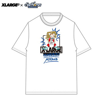 X-LARGE×チコさん イラストゴリラTシャツ『衣類』『シーホース三河公式グッズ』