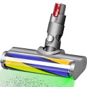 ダイソン ヘッド V10slim / V12slim互換品、グリーンレーザー照射 ソフトローラークリーナーヘッド Dysonに適用