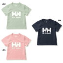 ヘリーハンセン　HJ62309　キッズショートスリーブロゴティー［子供用Tシャツ］［100cm 110cm 120cm 130cm 140cm 150cm］ メール便配送(ポスト投函・発送日の3日～1週間後にお届け予定)選択で送料無料