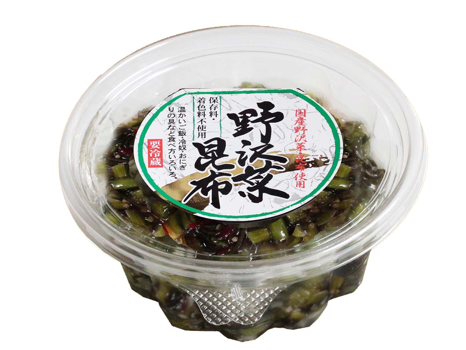 野沢菜昆布 　【刻んだ野沢菜と昆