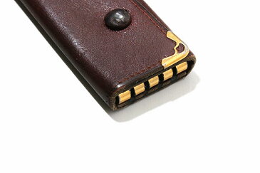 Cartier カルティエ 本革 カーフレザー 4連 キーケース ボルドー/◆☆ レディース 【中古】【ベクトル 古着】 180904 ベクトル 新都リユース