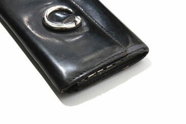 Cartier カルティエ 本革 レザー パンテール 三つ折り 6連 キーケース ブラック/◆☆ レディース 【中古】【ベクトル 古着】 180906 ベクトル 新都リユース