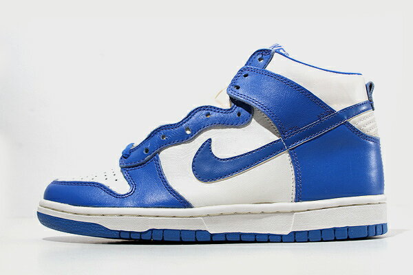 【中古】未使用品 NIKE ナイキ 1998年製 DUNK HI LE 039 ROYAL BLUE 039 ダンク ハイ US7.5 25.5cm 630335-141 デッドストック/● メンズ 【ベクトル 古着】 210315