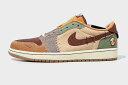 【中古】27.5cm 未使用品 Zion Williamson × NIKE ナイキ AIR JORDAN 1 LOW OG ’Flax and Oil Green' エアジョーダン1 ロー US9.5 DZ7292-200/● メンズ 【ベクトル 古着】 230813(4)