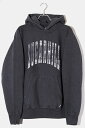 yÁzgpi 2023AW SUGARHILL VK[q SIZE:2 COLLEGE PRINT HOODIE JbWvg t[fB vI[o[p[J[ AGED BLACK ubN 23AWCS01 / Y yxNg Òz 240302