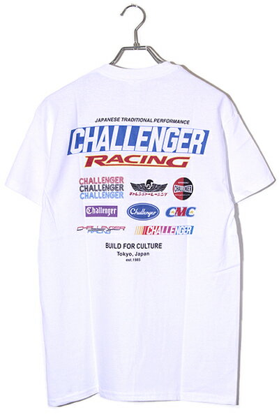 【中古】XL 未使用品 2023AW CHALLENGER チャレンジャー CMC RACING LOGO TEE ロゴ 半袖Tシャツ WHITE ホワイト CLG-TS023-053 /■In2 メンズ 【ベクトル 古着】 240324