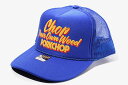 yÁzgpi 2023AW PORKCHOP GARAGE SUPPLY |[N`bv CHOP YOUR OWN WOOD CAP bVLbv BLUE u[ PCGS-23-A14 /In2 Y yxNg Òz 240324