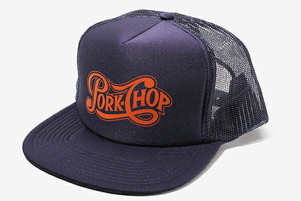 【中古】未使用品 2023AW PORKCHOP GARAGE SUPPLY ポークチョップ PPS MESH CAP メッシュキャップ NAVY ネイビー PCGS-23-A10 /■In2 メンズ 【ベクトル 古着】 240324