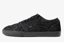 【中古】28cm 2022SS Deluxe × LAKAI デラックス × ラカイ GRIFFIN グリフィン ペイズリー柄 スニーカー US10 BLACK ブラック MS117-0232-A00 /◆ メンズ 【ベクトル 古着】 240410