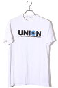 UNION ユニオン SIZE:XS 30th ANNIVERSARY DOLO S/S TEE 30周年記念 プリント 半袖Tシャツ WHITE ホワイト /◆ メンズ  240414