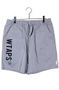 未使用品 2023SS WTAPS ダブルタップス SIZE:3 SPASS2002 / SHORTS / CTPL. WEATHER. SIGN ロゴ イージーショーツ ショートパンツ GRAY グレー 231BRDT-PTM10 /● メンズ  240416