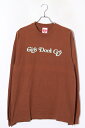 【中古】Girls Don 039 t Cry ガールズドントクライ SIZE:L プリント 長袖Tシャツ BROWN ブラウン /● メンズ 【ベクトル 古着】 240423