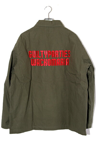 š2024SS WACKO MARIA 拾ޥꥢ SIZE:M ARMY SHIRT ( TYPE-2 ) ɽ ߡ KHAKI ...