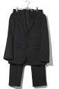 【中古】PAUL SMITH LONDON ポールスミス ロンドン ウール テーラードジャケット スラックスパンツ セットアップ スーツ S NAVY ネイビー...