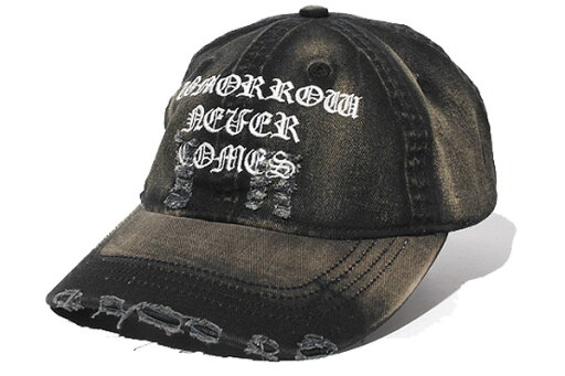 【中古】WASTED PARIS ウェイステッド パリス 6 Cap Destroy Naver Comes キャップ 帽子 FREE BLACK ブラック/◆ メンズ 【ベクトル 古着】 250401 【中古】WASTED PARIS ウェイステッド パリス 6 Cap Destroy Naver Comes キャップ 帽子 FREE BLACK ブラック/◆ メンズ 【ベクトル 古着】 250401